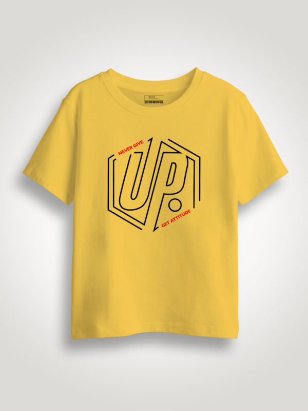 Never Give Up  Kids Tshirt