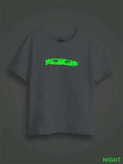 Anime Eye Kids Glow Tshirt