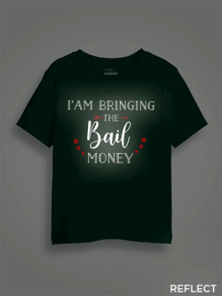 Bringing the Bail Money Reflective Kids Glow Tshirt