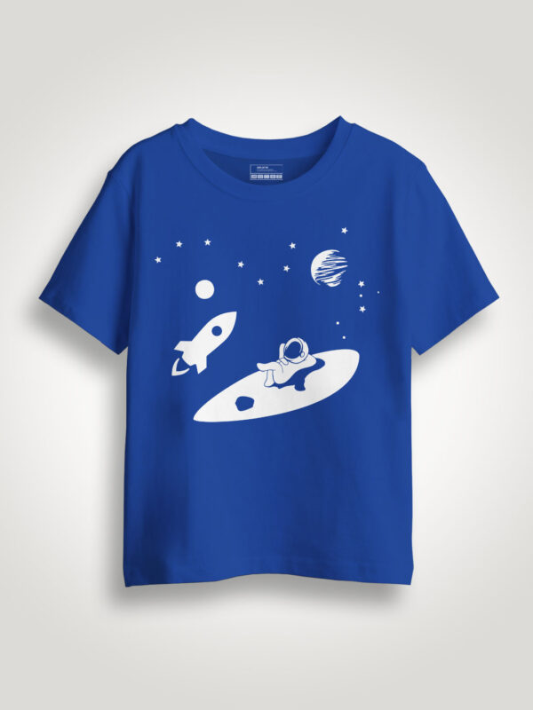 Astronaut Rest in Sky  Kids Tshirt