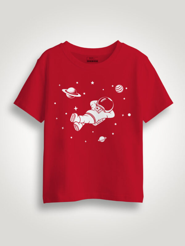 Astronaut with Stars  Kids Tshirt