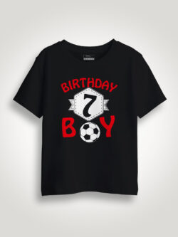 Bithday Boy 7  Kids Tshirt