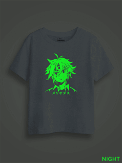 Meliodas Anime Kids Glow Tshirt