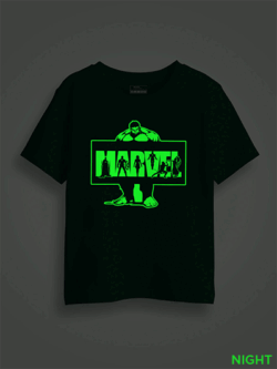 Hulk Marvel Kids Glow Tshirt