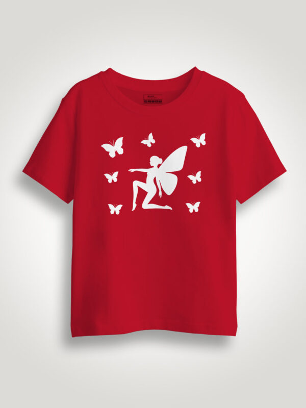 Angle with Butterfly  Kids Tshirt