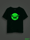 Cute Baby Yoda Kids Glow Tshirt