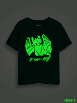 Toothless Dragon Kids Glow Tshirt