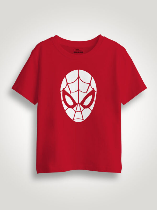 Spiderman Face  Kids Tshirt