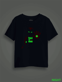 Talk to the Hand Kids Glow Tshirt