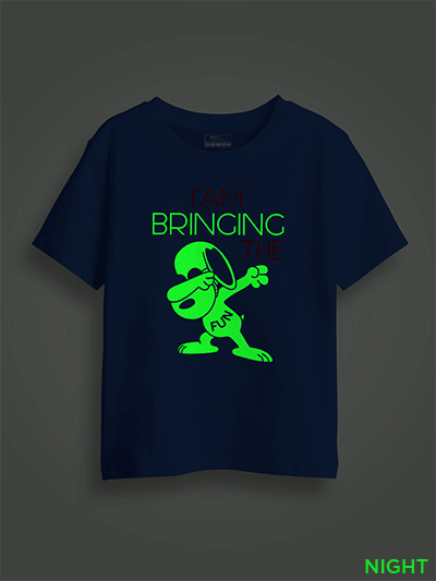 Bringing the fun Kids Glow Tshirt