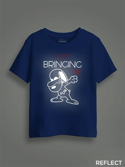 Bringing the fun Reflective Kids Glow Tshirt