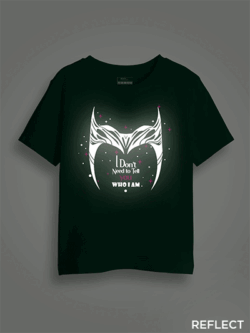 Wanda Crown Reflective Kids Glow Tshirt
