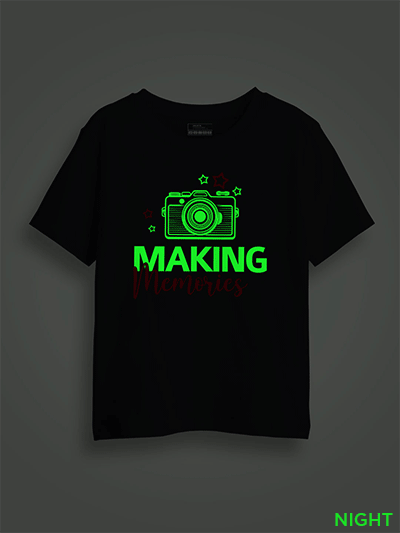 Making Memories Kids Glow Tshirt