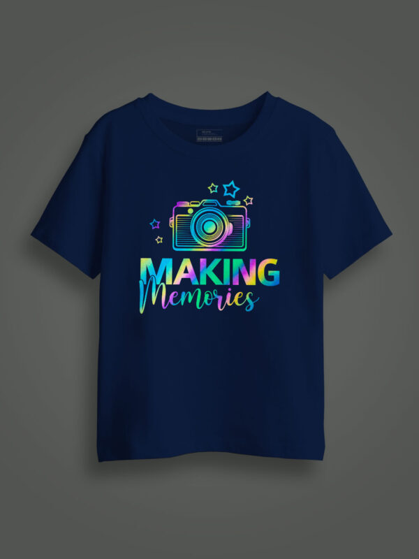 Making Memories Rainbow Reflective Kids Glow Tshirt