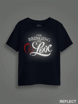 Bringing the Love Reflective Kids Glow Tshirt