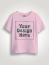 Pink Rainbow Reflective Kids Customize Tshirt - Image 2
