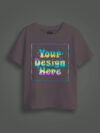Pink Rainbow Reflective Kids Customize Tshirt