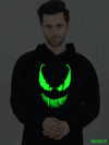 Venom Glow in Dark Man Hoodie
