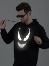 Venom Reflective Man Hoodie - Image 3