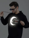 Moon Loves Night Reflective Man Hoodie - Image 5