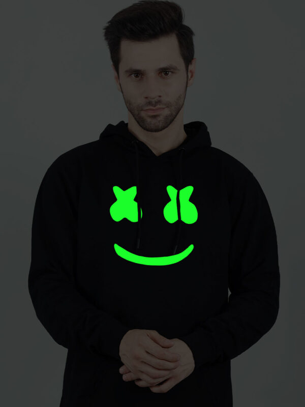 Marshmello Glow in Dark Man Hoodie - Image 3
