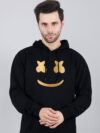 Marshmello Hoodie Metalic Gold Print