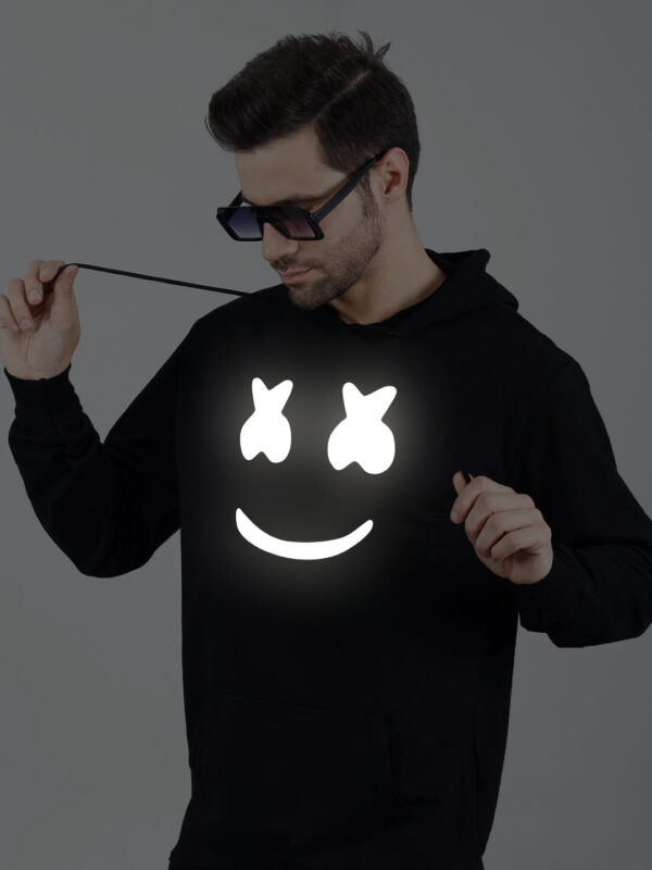 Marshmello Reflective Man Hoodie - Image 5