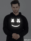 Marshmello Reflective Man Hoodie
