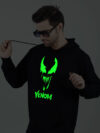 Venom Stylish Glow in Dark Man Hoodie - Image 5