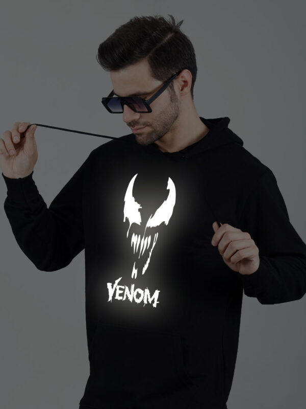Venom Stylish Reflective Man Hoodie - Image 5