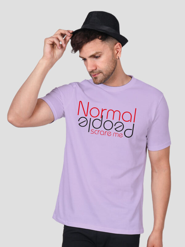 Normal People Scares Me Men T-shirt - Image 1