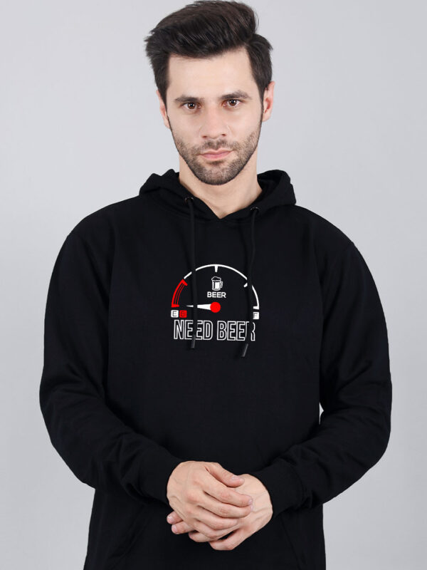 Need Beer Man Hoodie Printed - Image 2