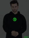 Arc Reactor  Glow in Dark Man Hoodie