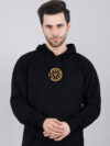 Arc Reactor  Hoodie Metalic Gold Print