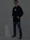 Arc Reactor  Rainbow Reflective Man Black Hoodie - Image 5