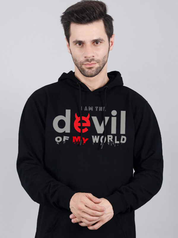 Devil Reflective Man Hoodie - Image 2
