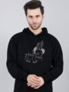 Flute Krishna Reflective Man Hoodie - Image 2