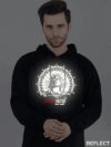 Adiyogi Reflective Man Hoodie