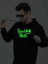 Keep it Mello Glow in Dark Man Hoodie - Image 5