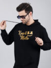 Keep it Mello Hoodie Metalic Gold Print - Image 2