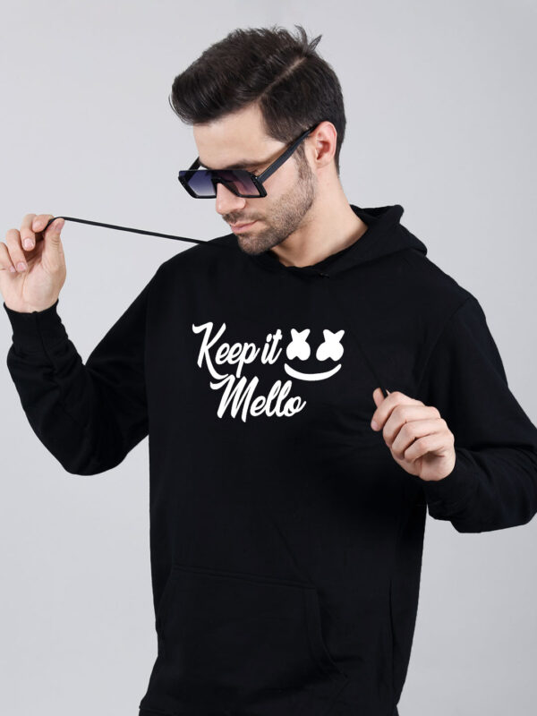 Keep it Mello Man Hoodie Printed - Image 1