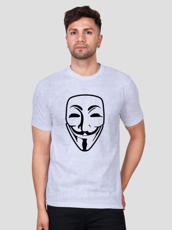 Hacker Face Men T-shirt - Image 1
