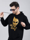 Joker Hoodie Metalic Gold Print - Image 2