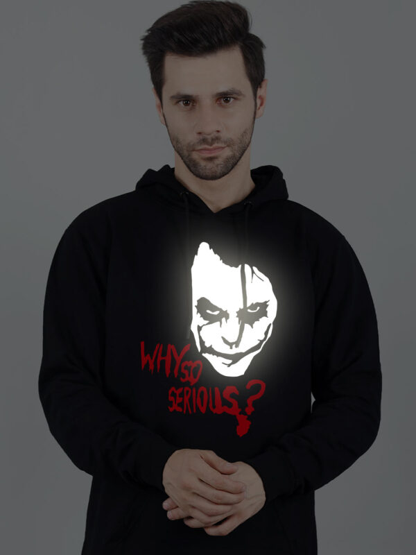 Joker Reflective Man Hoodie - Image 3