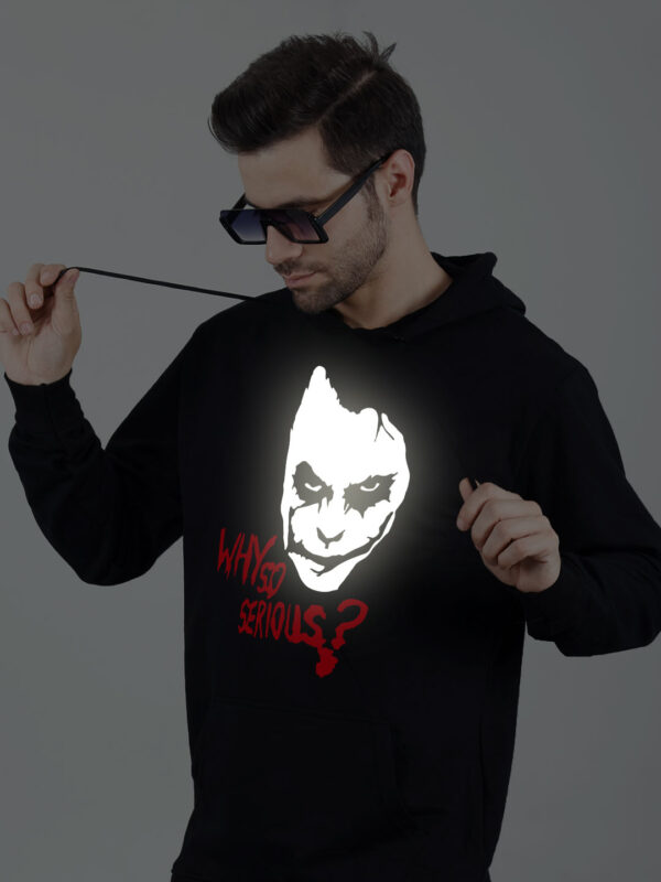 Joker Reflective Man Hoodie - Image 5