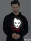 Joker Reflective Man Hoodie