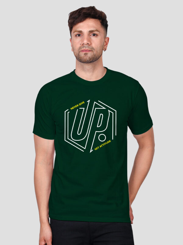 Never Give Up Men T-shirt - Image 1