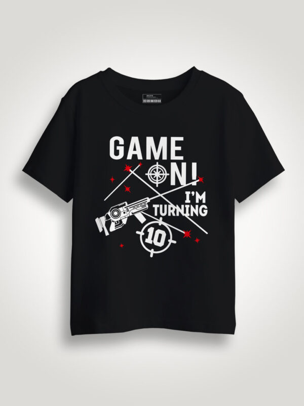 Laser Tag Game in  Kids T-shirt - Image 1