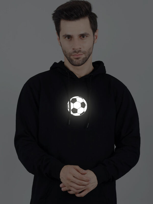 Football Reflective Man Hoodie - Image 3