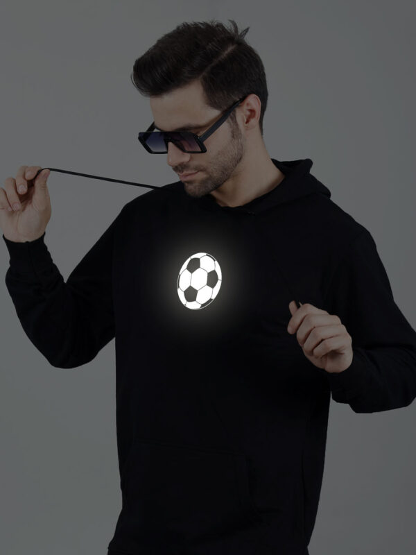 Football Reflective Man Hoodie - Image 5